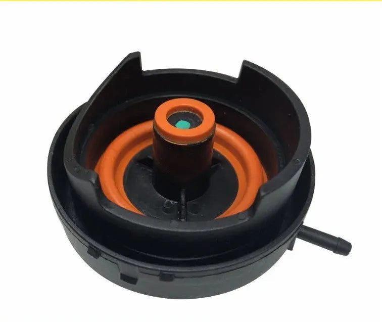 Black automotive exhaust valve component for BMW vehicles with part number 11127552281