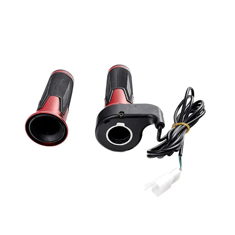 Three-speed rotating electric handle with speaker for three-wheel refuelling vehicle in gold red silver or black