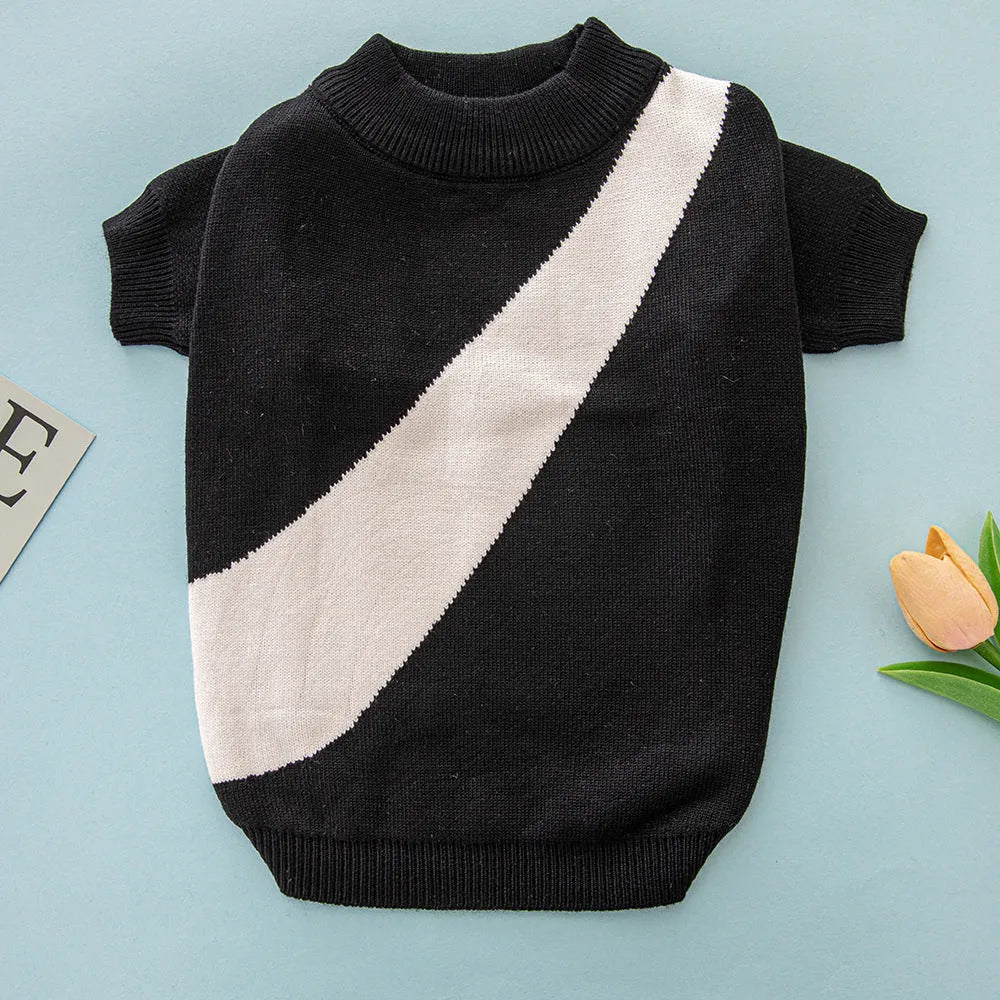 Casual wool dog jumper for Corgis and Poodles in various colours and sizes.