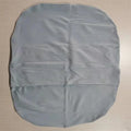 Beige portable cotton baby nest crib cushion measuring 75cm by 45cm for infant sleep.