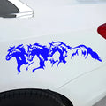 25cm by 8cm horse design car decal sticker for vehicle body decoration