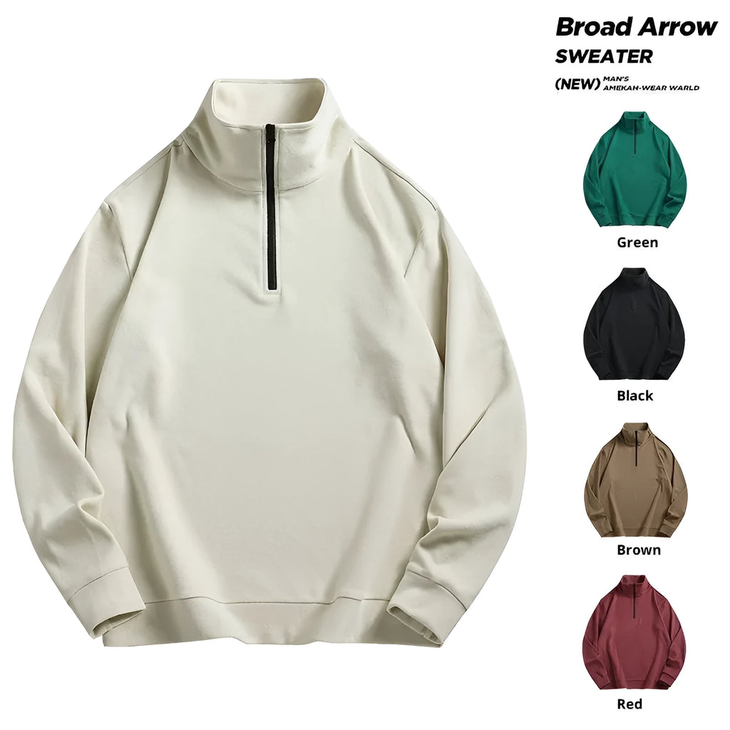 Loose fit dralon bottoming shirt with long sleeves in polyester fibre, shown in brick red colour