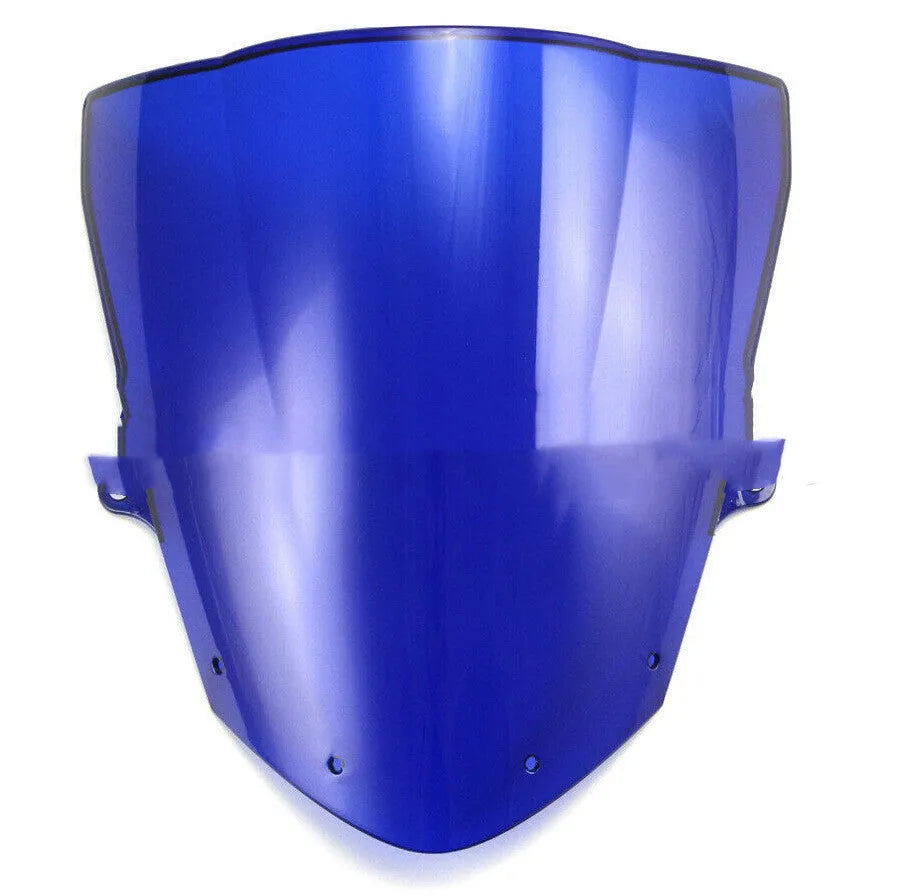 Blue tint motorcycle windscreen for Kawasaki ZX-6R and ZX-10R sport bikes