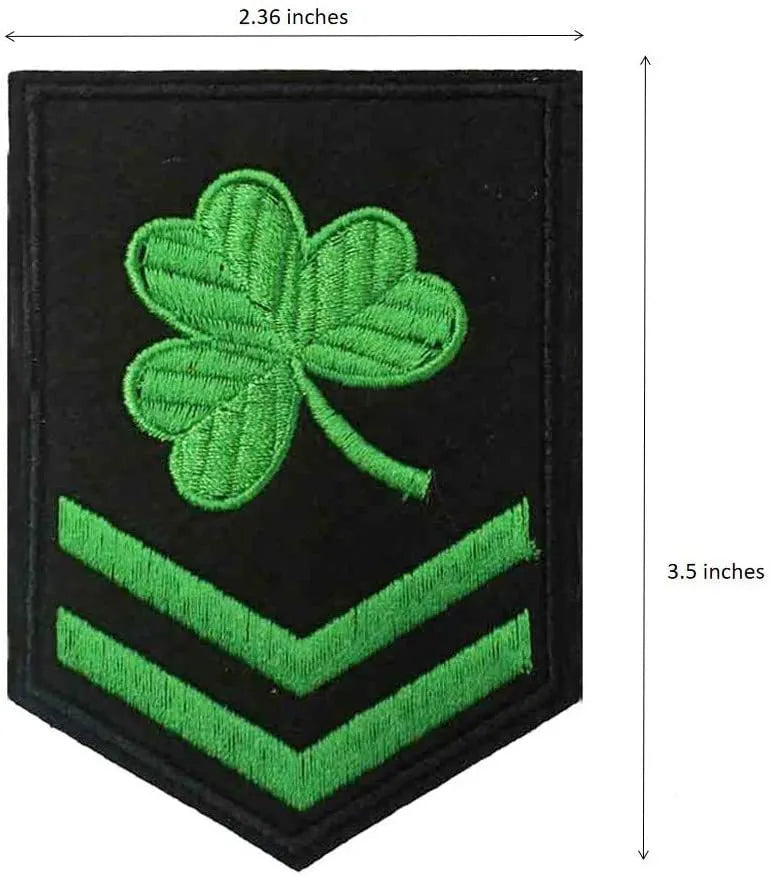 Embroidered fabric badge with hook and loop backing in various colour designs for industrial textile use