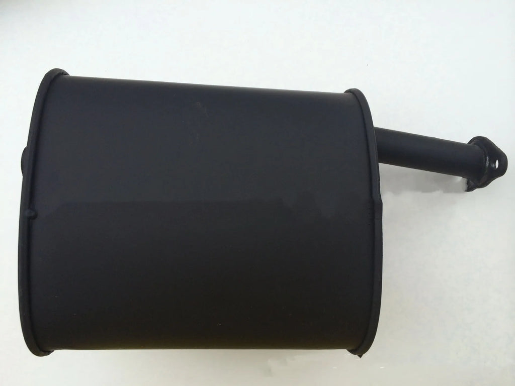 Gasoline generator exhaust silencer and pipe replacement accessory kit