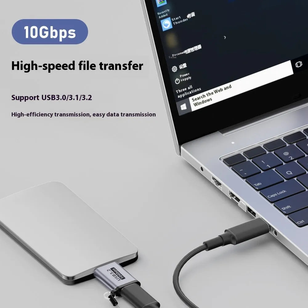 USB AM to Micro-B adapter cable for connecting older devices to modern computers