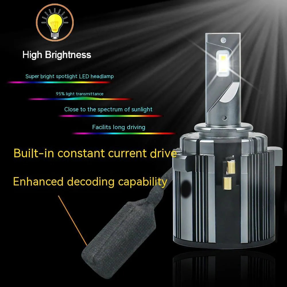 Volkswagen Golf 7 Touran L Xia Lang Shanku LED headlight bulb with aviation aluminium alloy and IP68 rating