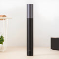 Electric nose hair trimmer for men and women, black, battery-powered, portable, fully washable ABS construction