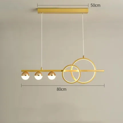 Modern rectangular aluminium ceiling lamp in black or gold finish with remote control for dimming.