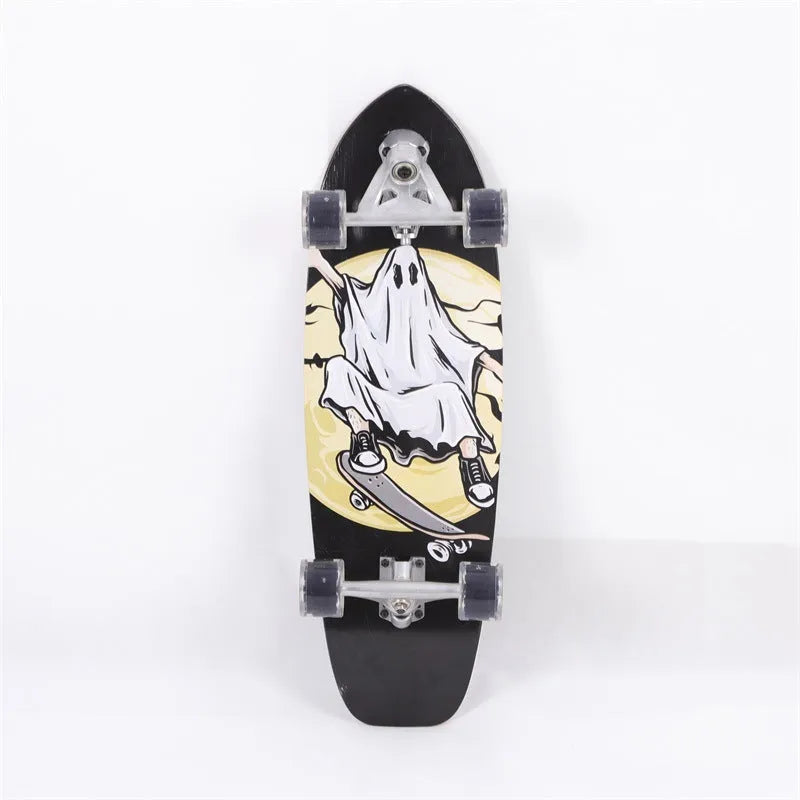 White maple wooden skateboard deck 31 inches long for scooter building