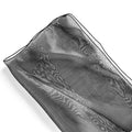 Silk fabric flower bouquet packaging bag with arabesquitic pattern, 60×60cm dimensions