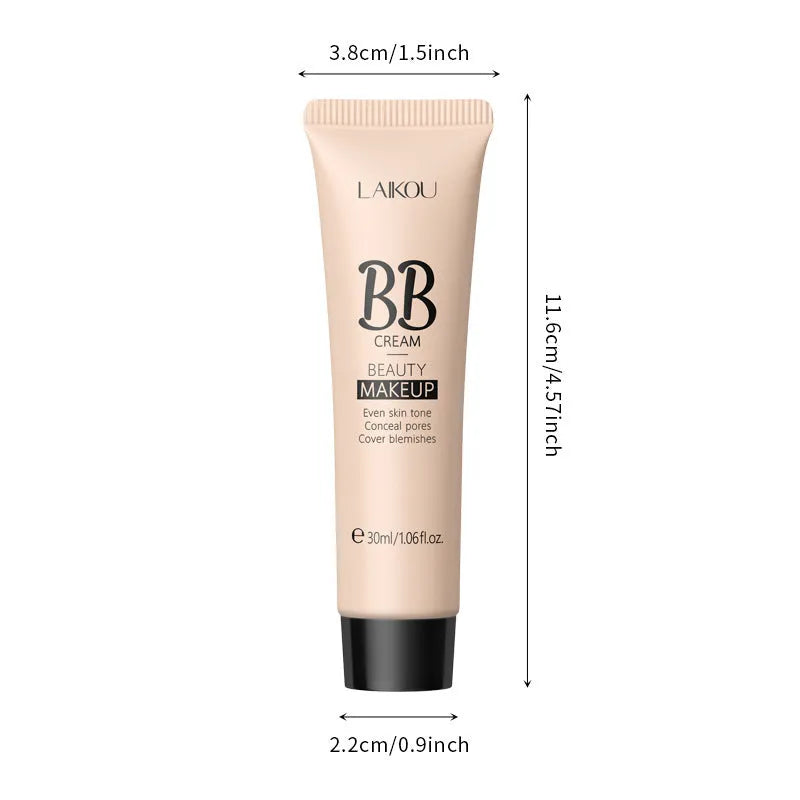 30ml tube of BB cream in one of nine shades, from Ivory White to Brown, for natural, lightweight coverage.