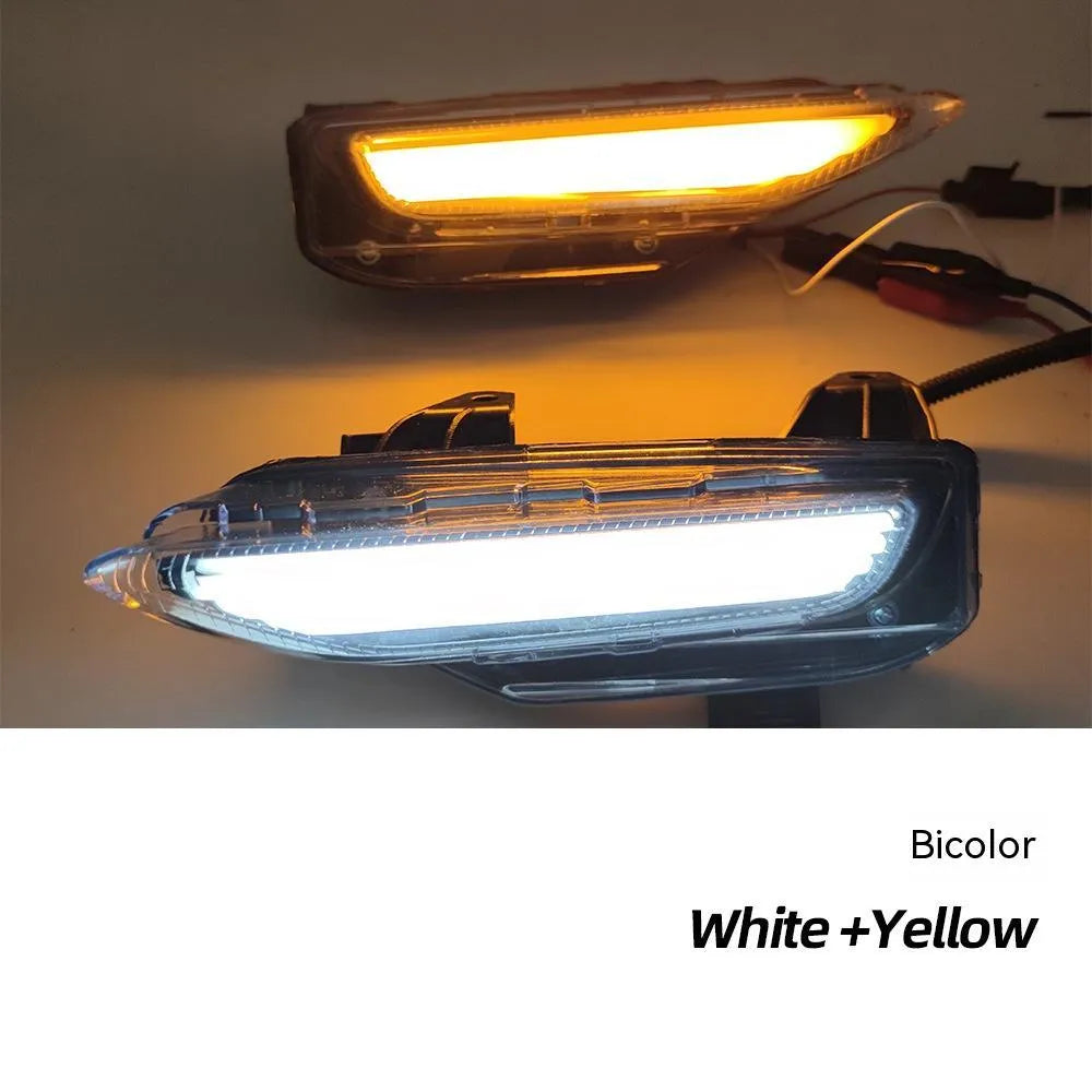 Pair of LED front bumper light assemblies for Infiniti Q50 and Q70 models