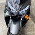 Two yellow LED turn signal lamps for Tianying TS150 motorcycle retrofit.