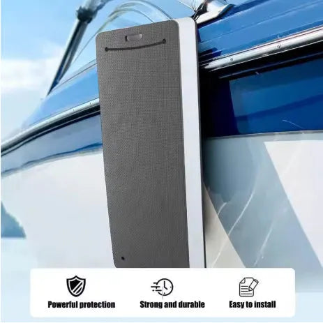 Blue or grey EVA boat fender bumper for shockproof dock protection in large 59cm or small 49cm sizes.