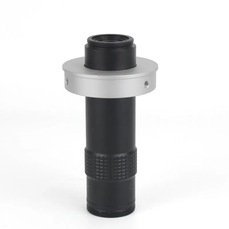 Black industrial camera monocular lens for PCB inspection with 130x magnification