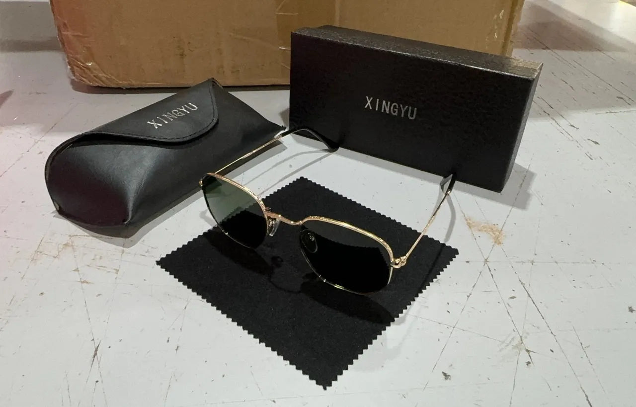 Classic round retro sunglasses for men in multiple colour options with distinctive frame shape