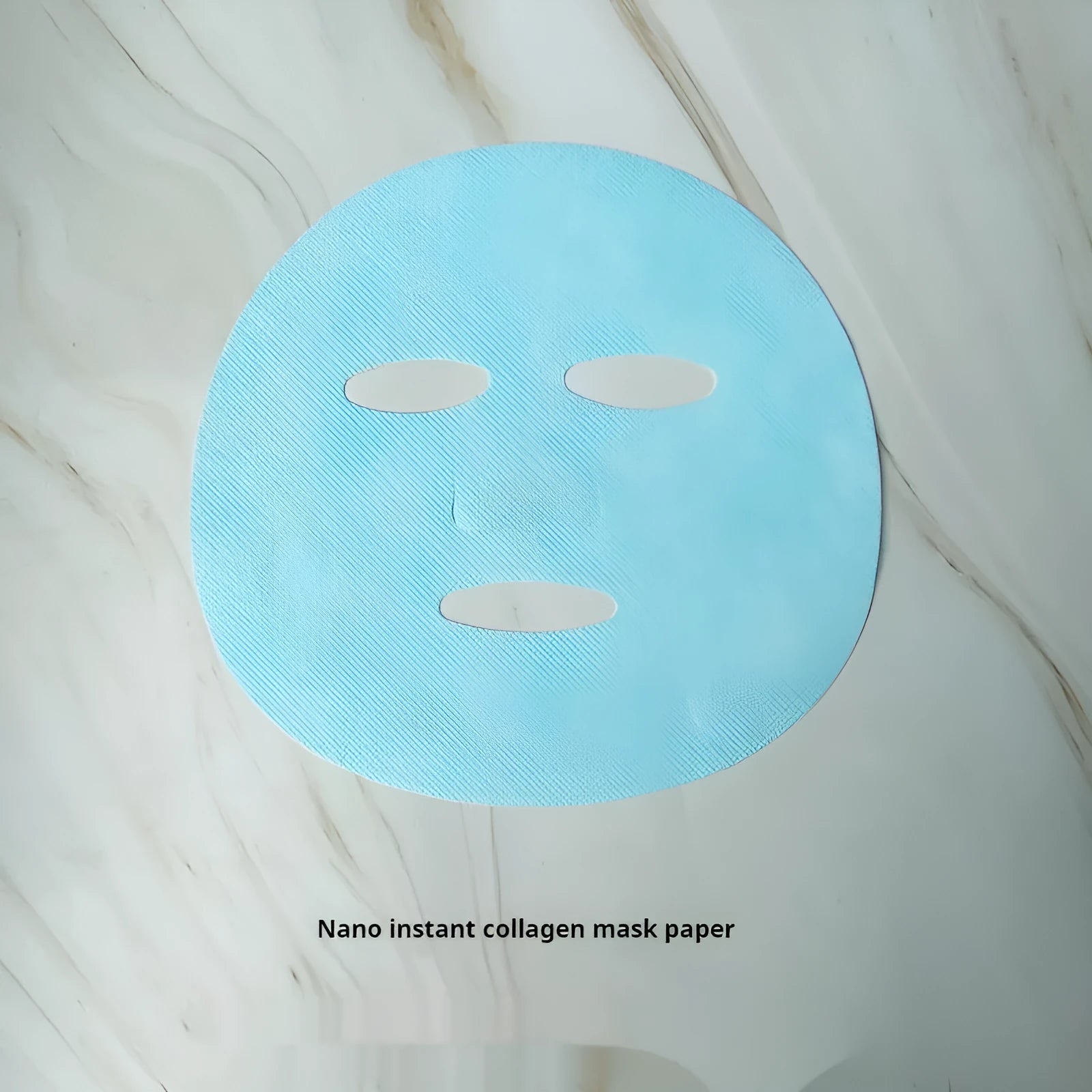 Hydrolyzed fiber filling tablet soluble facial mask non-woven fabric instant film individually bagged