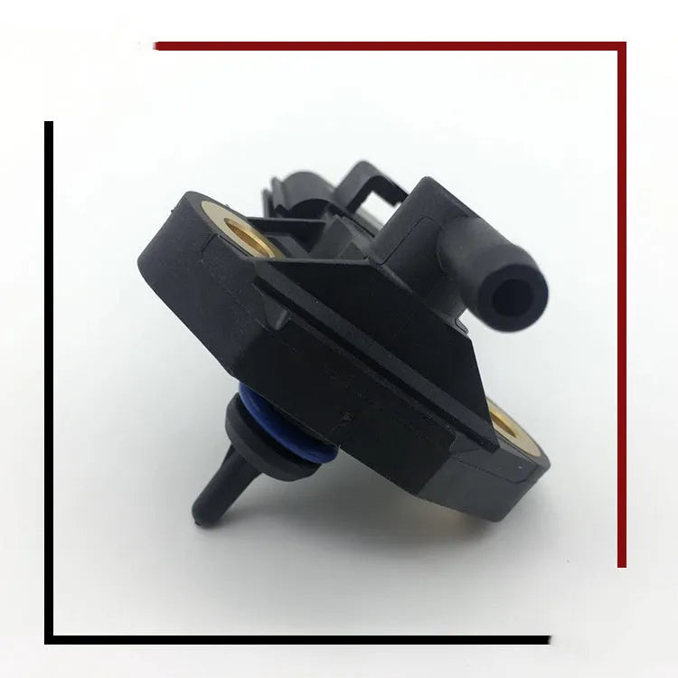Black intake pressure sensor for Ford and Lincoln vehicles with accurate measurement range