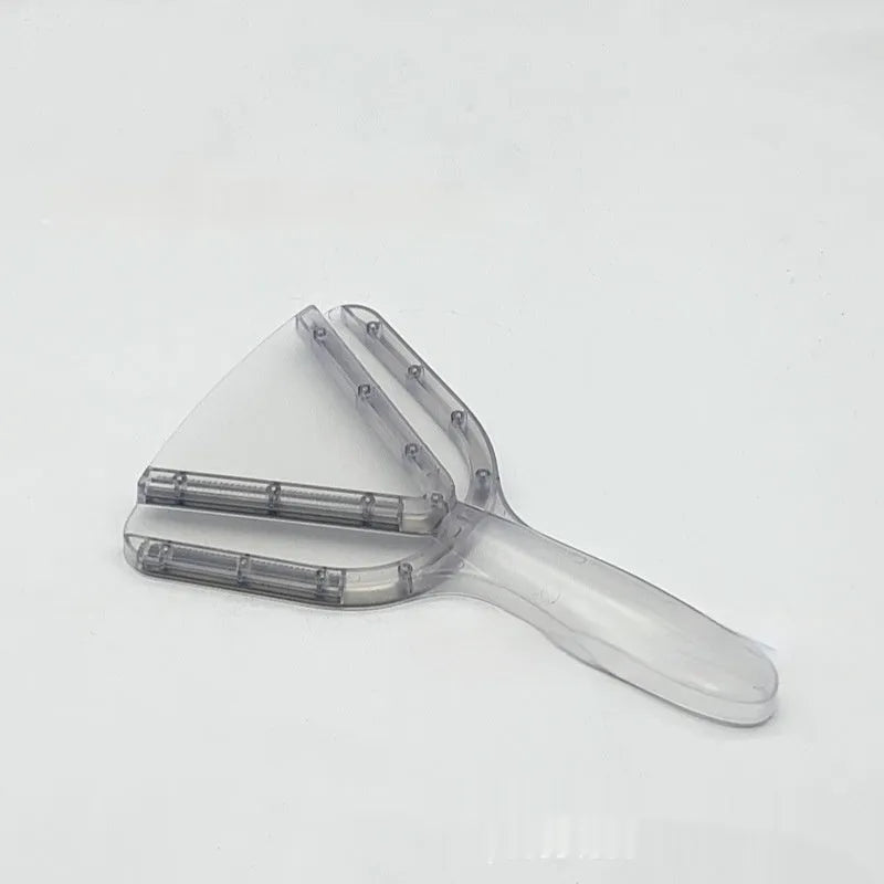 Telescopic bottle opener with adjustable arms and non-slip ABS grip in red colour