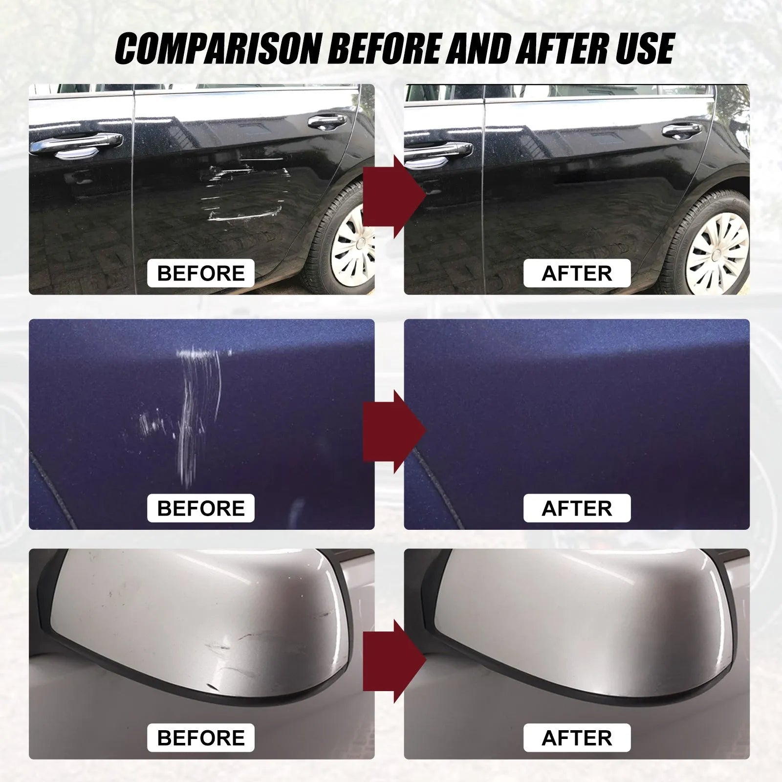 60ml bottle of car scratch repair and polishing wax