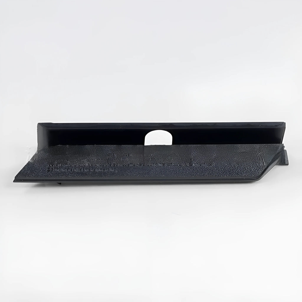 Black and white plastic hard drive baffle cover for 3.5-inch internal drives