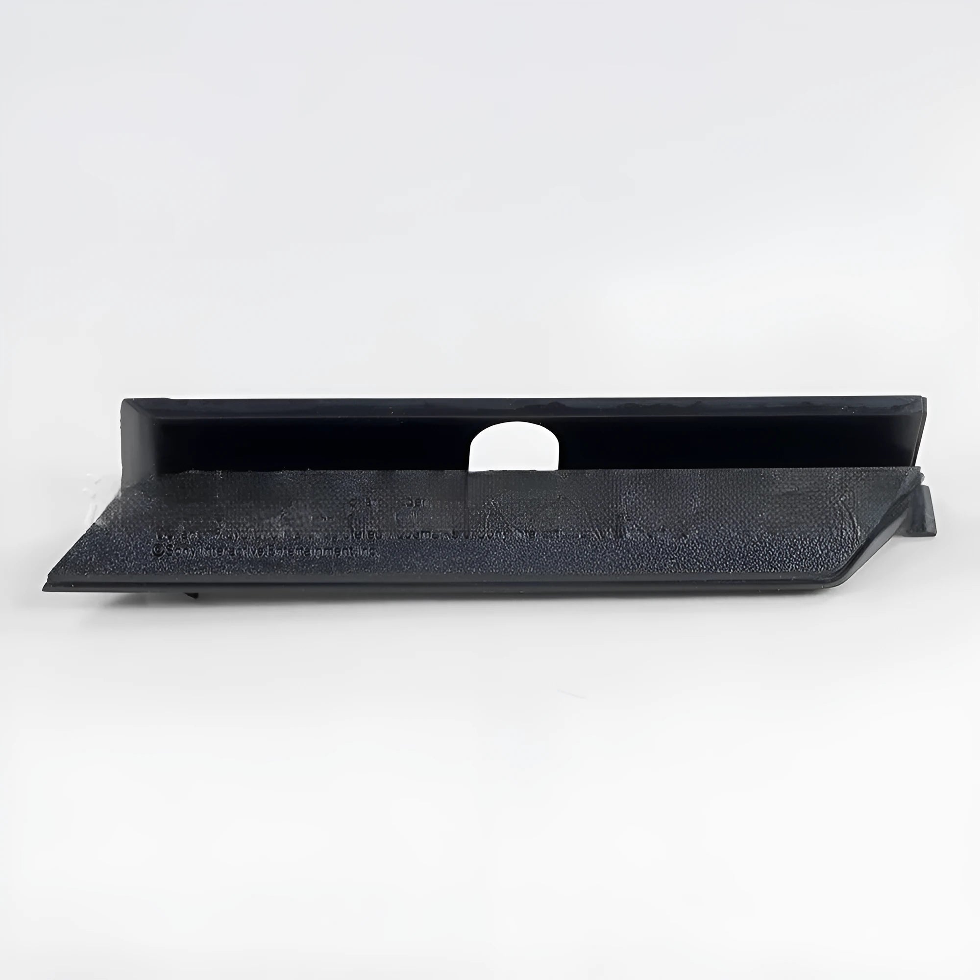 Black and white plastic hard drive baffle cover for 3.5-inch internal drives