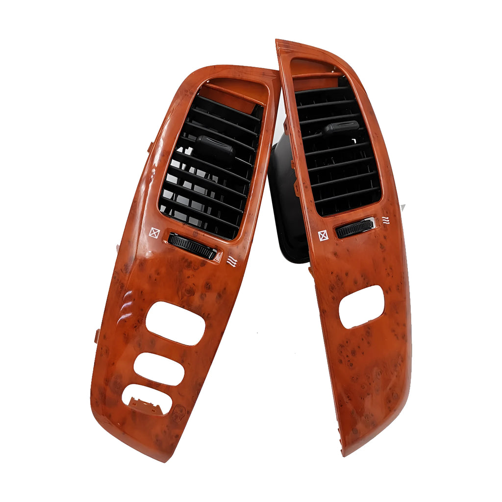 ABS air outlet panel in peach wood colour for ventilation covering