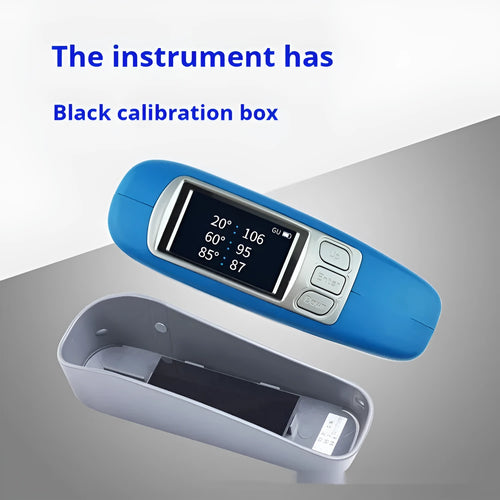 Portable ceramic brightness stone glossiness tester with angle measurement display