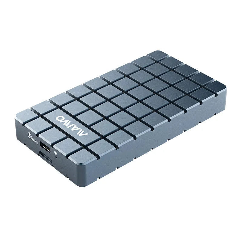 USB4 hard disk enclosure for M.2 NVMe SSD with aluminium alloy construction