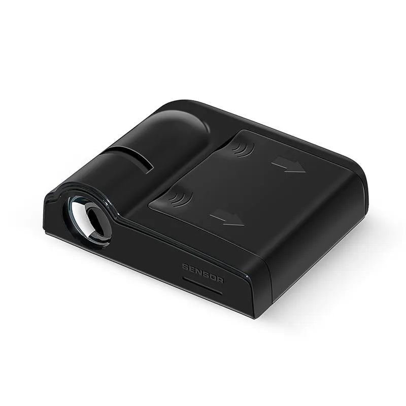 ABS plastic car decorative projection radium lamp measuring 6.5cm long with universal vehicle compatibility