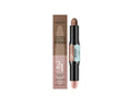 2-in-1 makeup highlighter and concealer pencil in a choice of three brown shades.