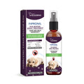 100ml pet pest spray bottle with plant extracts, measuring 3.7cm by 14.5cm.