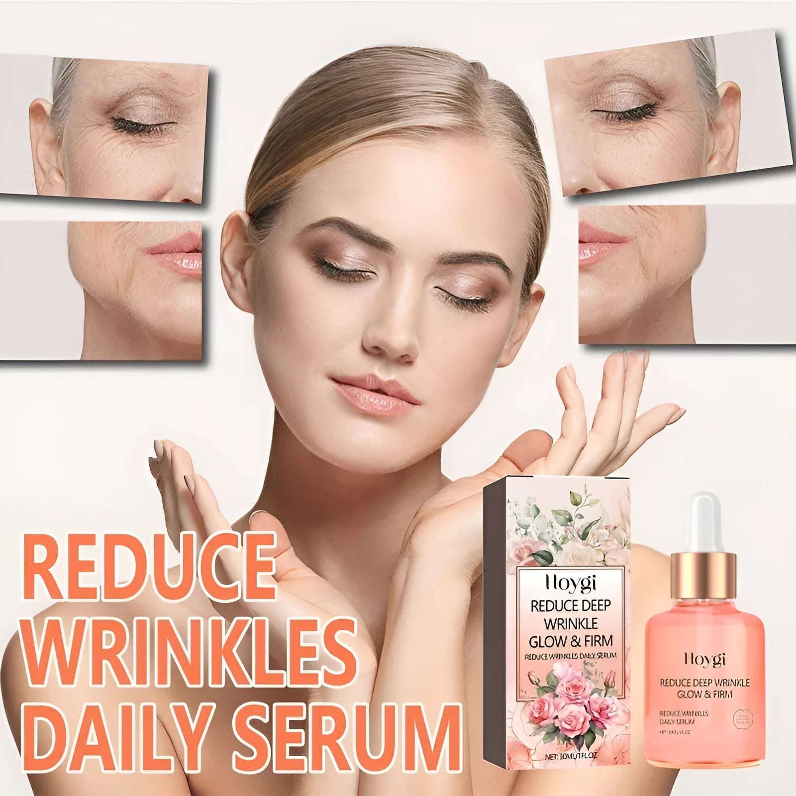 30ml rose essential oil in 3.8x3.8x8.6cm container for skin brightening and wrinkle smoothing