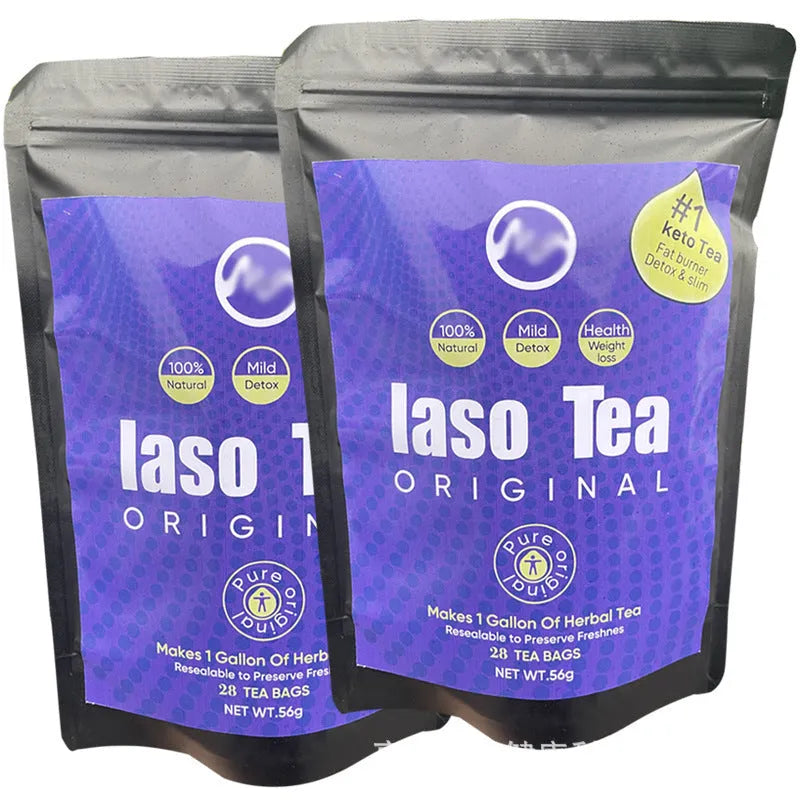 Single sachet of sugar-free instant slimming tea with cold soaking technology
