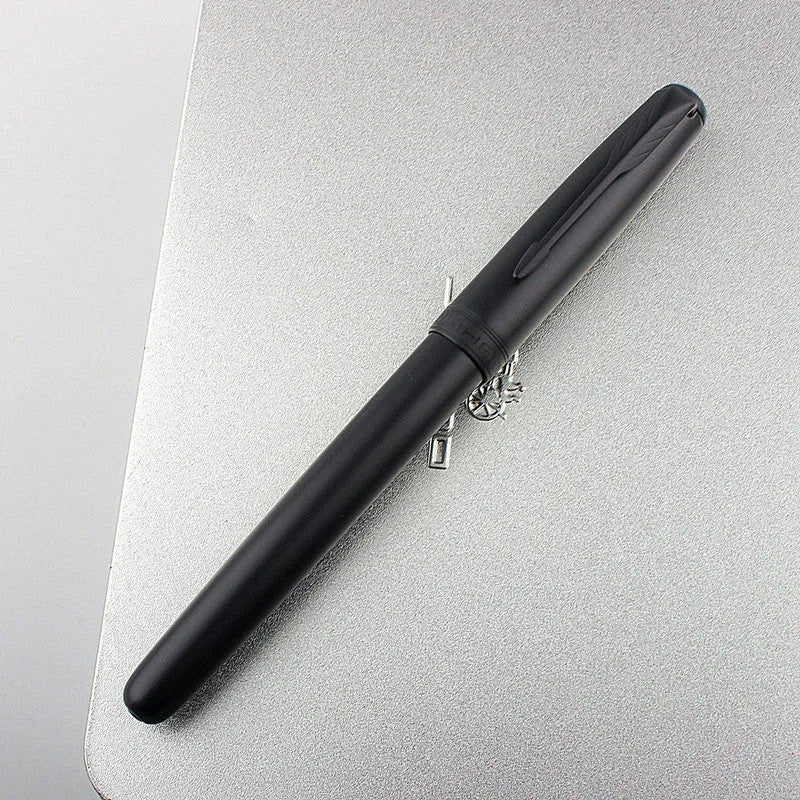 0.5mm stainless steel ballpoint pen shown in multiple colour variations for business office student writing