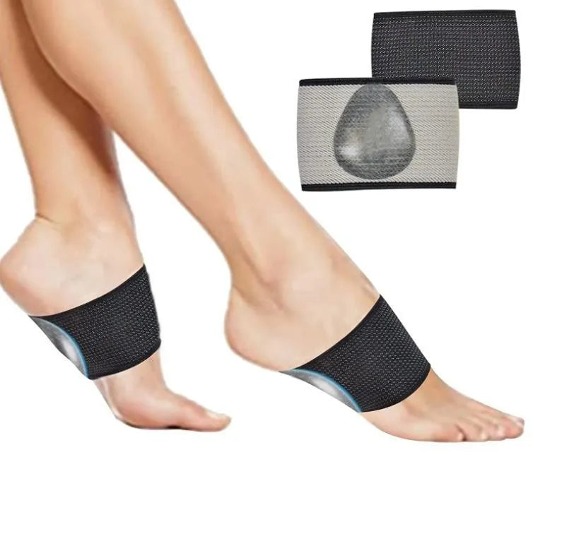 Elastic foot bandage cover for flat foot arch support in PU material