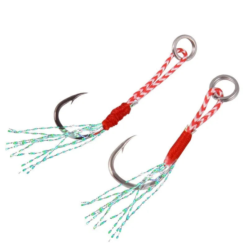 Bright wire iron plate single fishing hook for boat and sea fishing, shown in sizes No. 9 to No. 14.