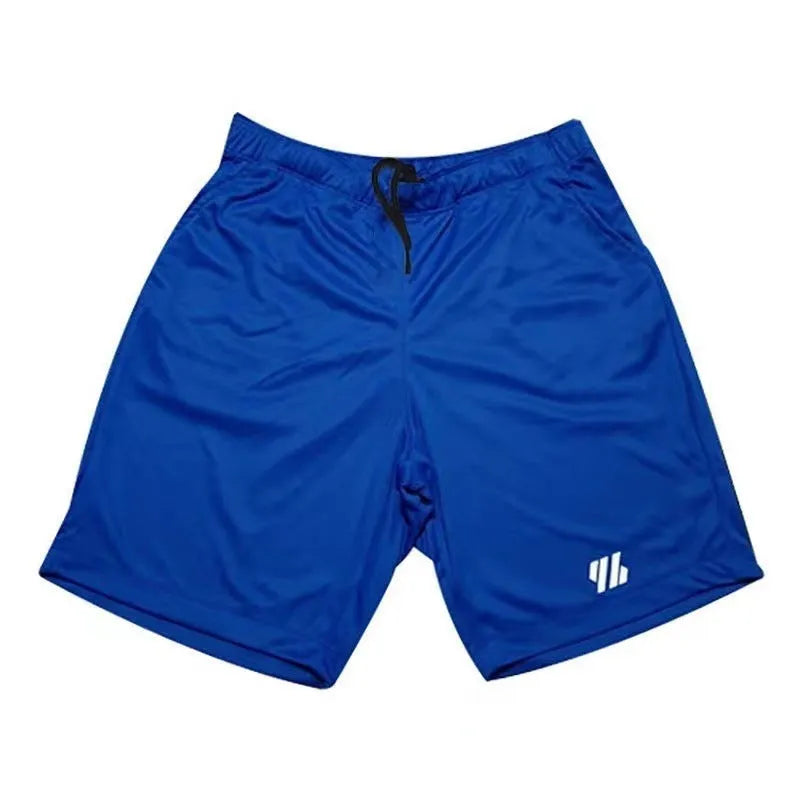 Metal silk fabric sports shorts in various colours for summer running and athletic wear