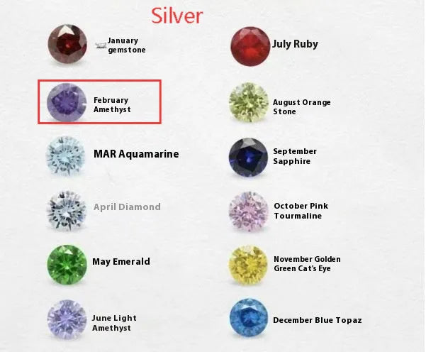 Titanium steel zodiac birthstone necklace with monthly pendant and zircon stone on princess chain
