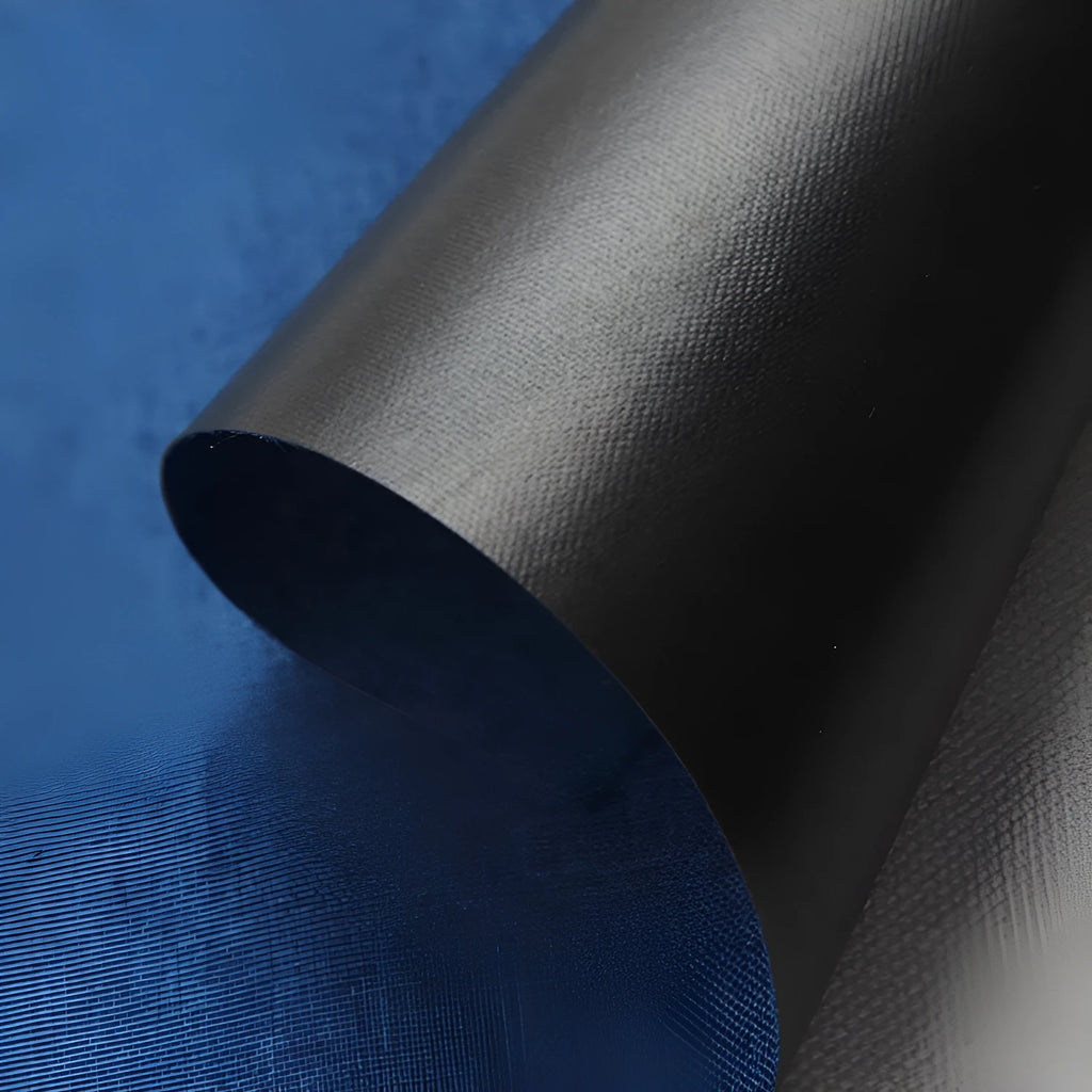 Snowflake material polyester ant cloth tablecloth in black, blue, or green colour options.