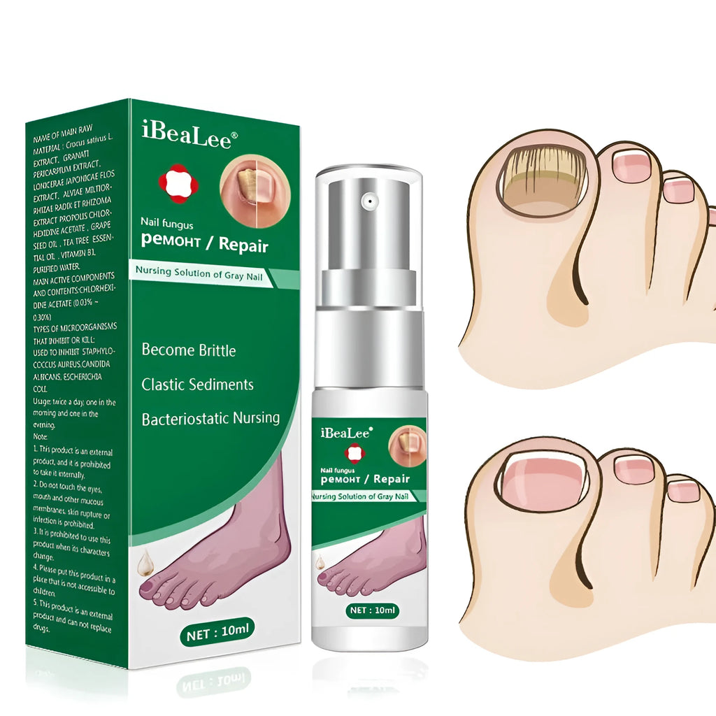 Jiagou 10ml Whitenail Antibacterial Liquid bottle for foot care treatment