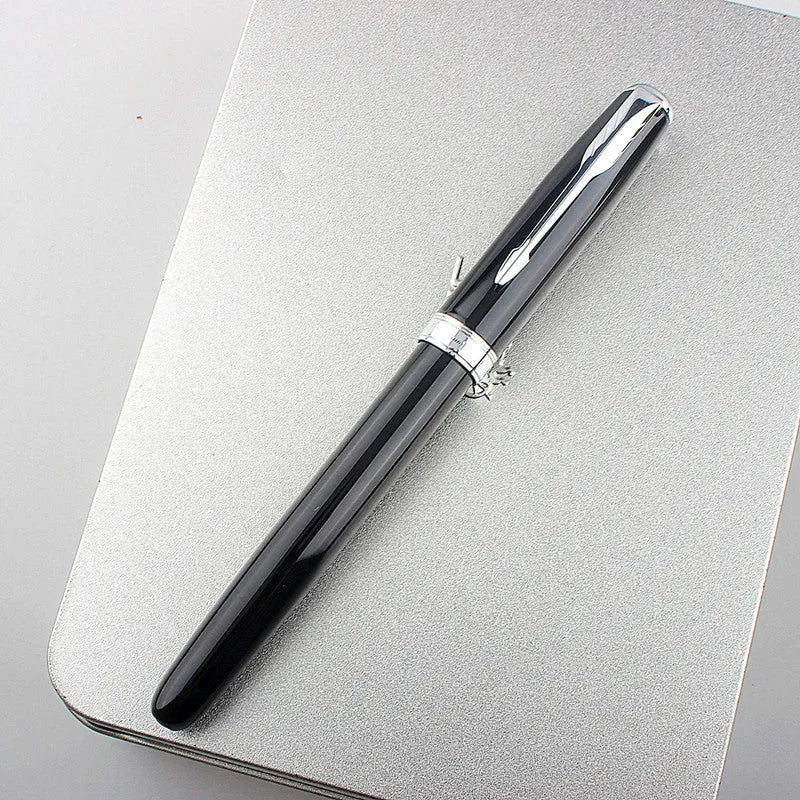 0.5mm stainless steel ballpoint pen shown in multiple colour variations for business office student writing