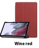 Lenovo Tab P12 tablet protective case in apricot colour with a three-fold stand opened