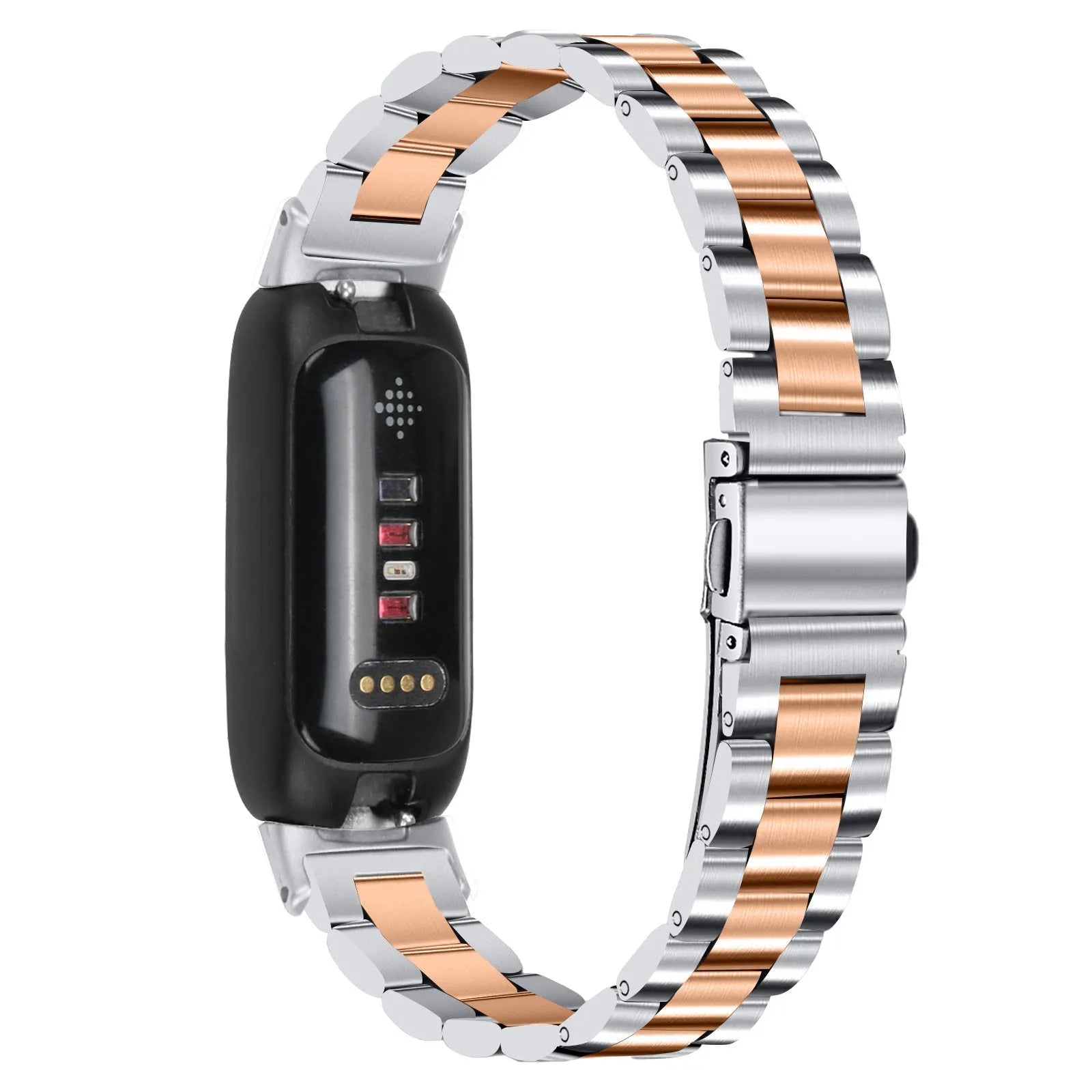 Huawei Watch Inspire 3 stainless steel replacement strap showing 12mm connection point and 175mm length