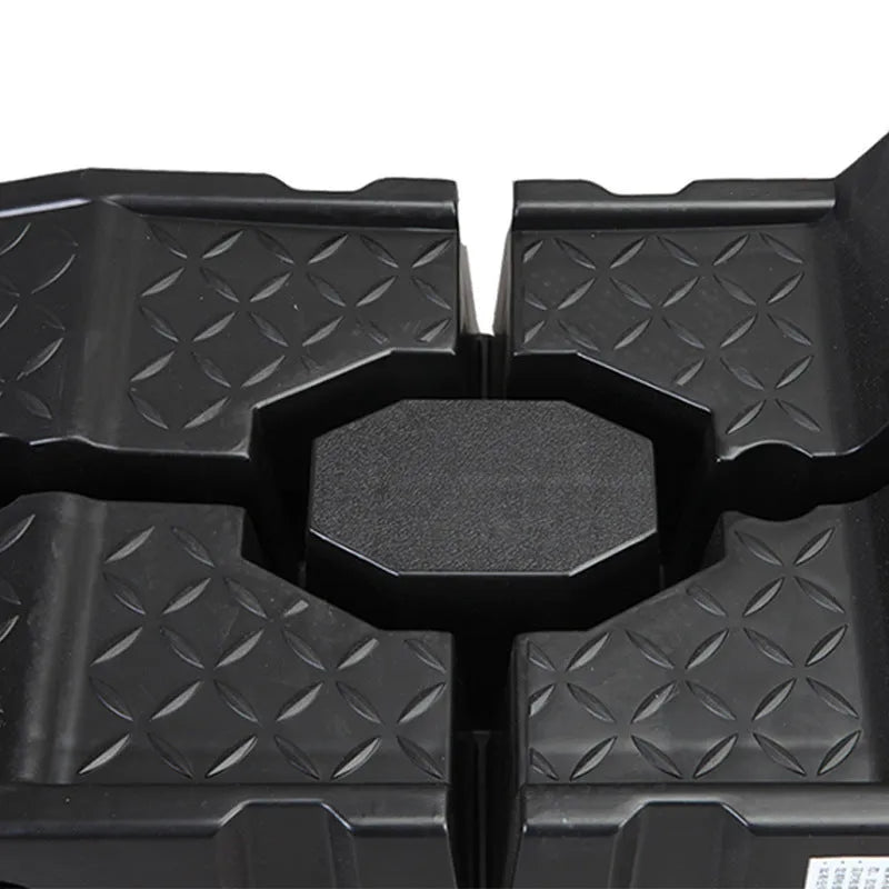 Heavy-duty industrial polypropylene car maintenance ramp 900x330x225mm