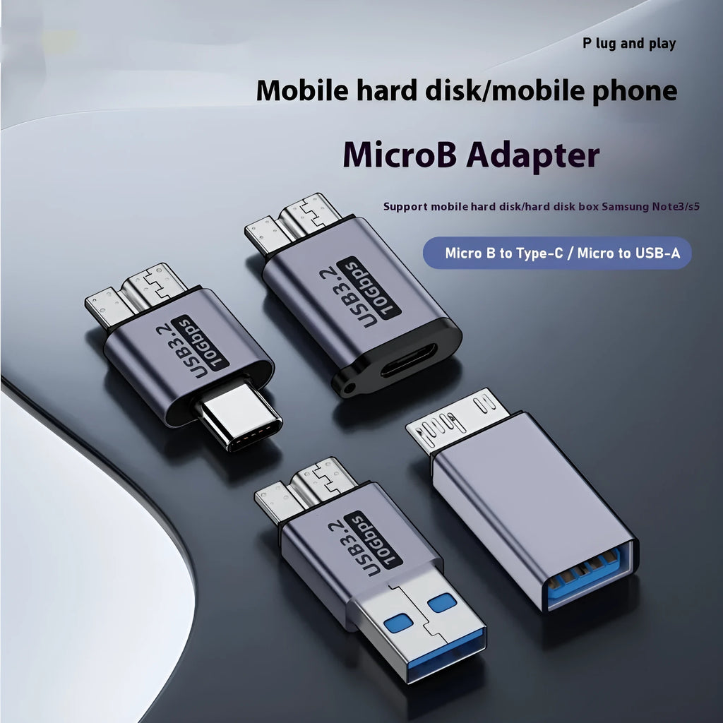 USB AM to Micro-B adapter cable for connecting older devices to modern computers