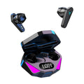 X15 wireless in-ear gaming headset in black with Bluetooth 5.0 and charging case