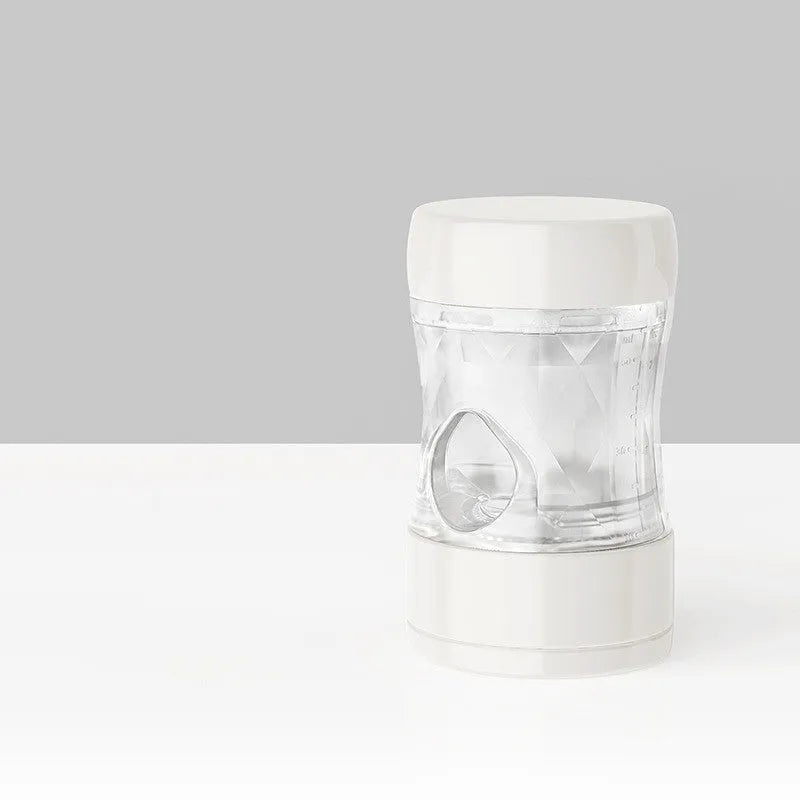 Baby constant temperature glass feeding bottle with USB heating sleeve and handle 240ml