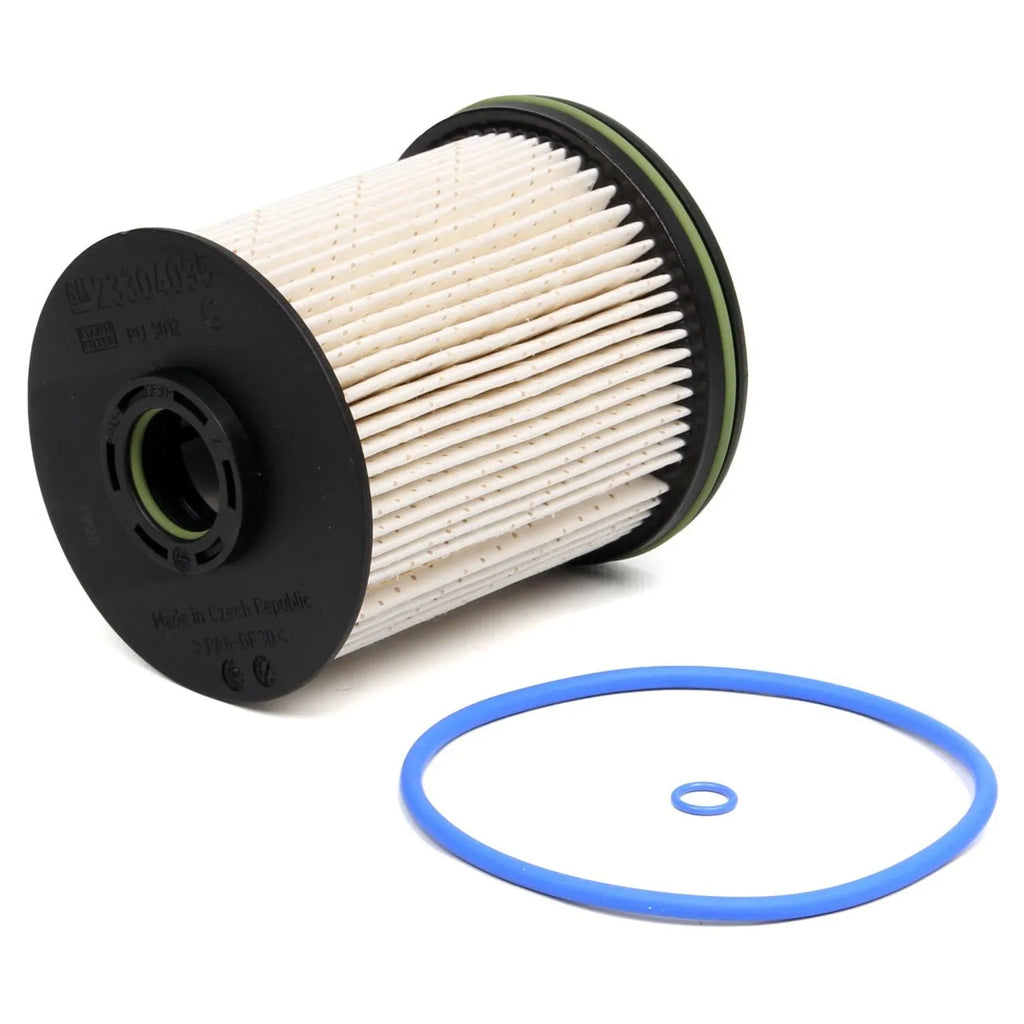 Vauxhall Opel Astra K diesel fuel filter element with gasket, dimensions 106mm height.